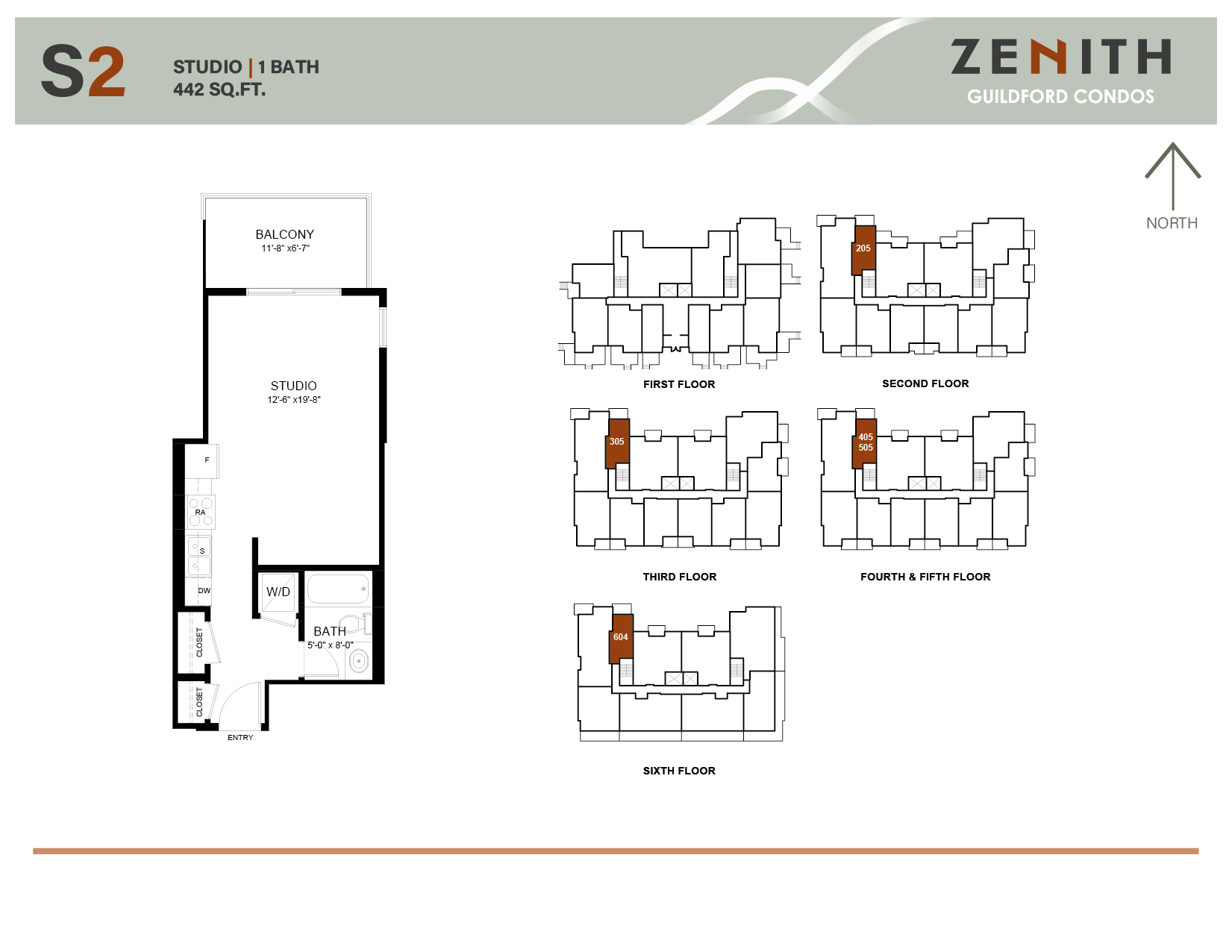 Zenith Guildford studio suites / condos | Guildford condos for sale | Guildford real estate